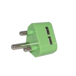 China South African India Plug Power Supply Adapter Mobile Phone Power Adapter 5Volt 3Pin factory