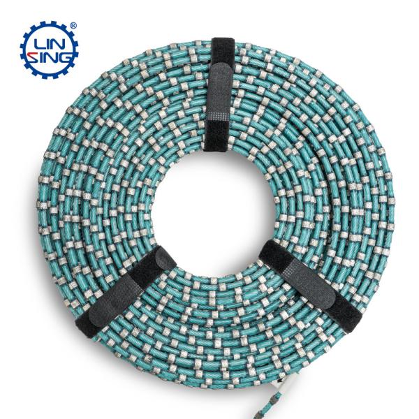Stone Profiling Diamond Wire Saw with Sinter Manufacturing Arts Rubber Raw