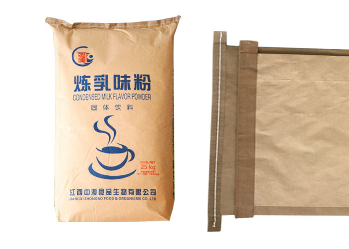 Multilayer Accept Logo Multiwall Paper Bags Custom Printing Pasted Paper Sack