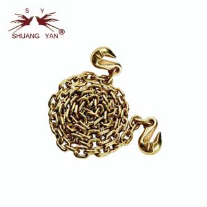 China Crane G80 Lifting Chain , Overhead Lifting Chain Multi Application Self Colored factory