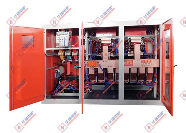 China Medium Frequency Induction Aluminium Furnace Machine Air Cooling factory
