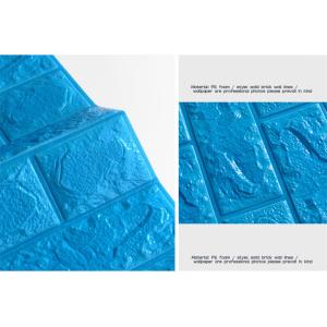 Pink Colour 25kg/cbm 3D Foam Wall Stickers CE certification