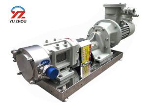 China High Viscosity Explosionproof Rotary Lobe Pump For Transfer Liquid Food 3RP Series factory