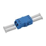 Duplex Fiber Optic Adapter LC UPC Adapter Single Mode Without Flange Green