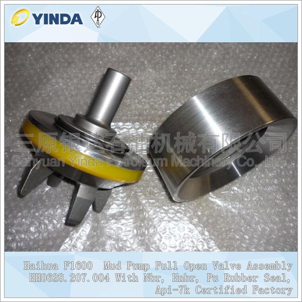 Haihua F1600 Full Open Mud Pump Valve HH0628.207.004 With Nbr Hnbr Pu Rubber
