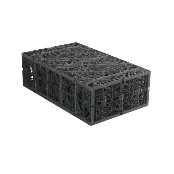 HDPE Material Plug In Type Underground Rainwater Retention Tanks Treatment
