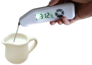 China C / F Switchable Digital Food Thermometer , Electronic Meat Thermometer factory