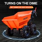 Versatile Mini Dumper Track Carrier with Hydraulic Tipping and 93 Unleaded