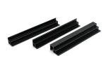Colorful Soft PVC Glass Channel Profile