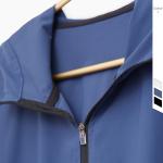 220gsm Women Yoga Jacket Windproof Cycling Jacket Zipper Adjustable Drawstring