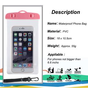 China PVC ABS Water Resist Waterproof Cellphone Bag factory
