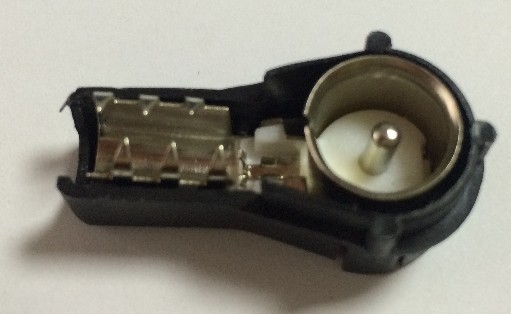 Car antenna with plug and connector