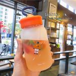 15oz Adults Matte Unbreakable Glass Water Bottle 460ml Customized Logo