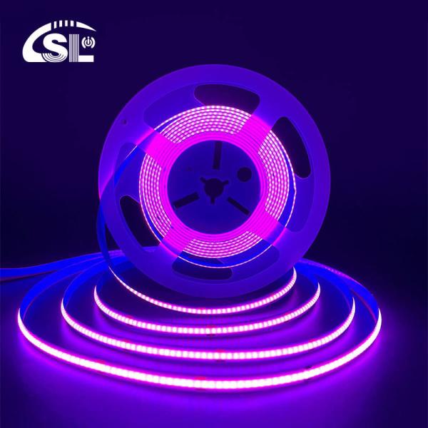 3000K Ra90 High Density Flexible COB LED Strip Light 12V24V 320leds 8mm Width