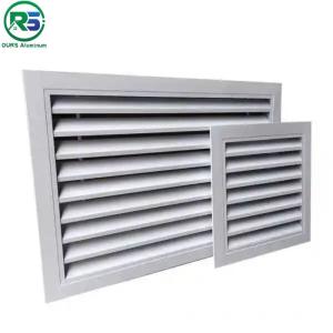 China Aluminum Metal Air Conditioner 10x8 Sidewall Register Cover Return Air Grilles factory
