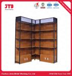 Steel Q195 Wooden Gondola Shelving 1200mm 1800mm 5 Tier Storage Shelf