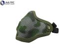 Half Face Element Military Tactical Masks , Tactical Helmet Mask Airsoft