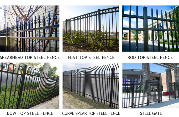 Crimped Press Top Security Residential Fencing Panels H1.8M*W2.4 Rails 50mm