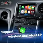 Lsailt 7 Inches Wireless Carplay Android Auto HD Screen for Nissan GTR R35 GT-R