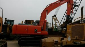 China 20 ton Used Excavator EX200 , Hitachi Japan Excavator factory