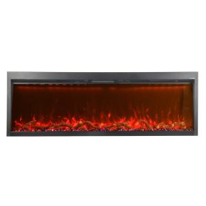 China 1240mm Built-in Living Room Stove 3 Brightness Levels Decorative Insert factory