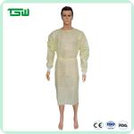No Sterile Disposable Isolation Gowns With Knitted Cuff