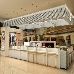 China 1200*630mm Watch Display Cabinet 10mm Tempered Glass Countertop Display Case factory