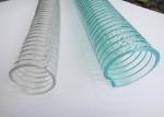 Industrial PVC Spiral Hose , Reinforced Hose Pipe Colorful Lightweight