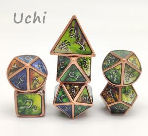 China Sturdy Practical Miniature Dice Set , Wear Resistant Micro DND Dice factory