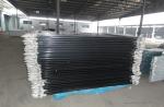 Customized Black Zinc Steel Metal Garrison Fence Panels Maintenance Free
