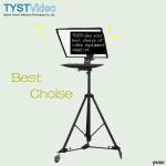 19 and 20 Inch Live Sports Teleprompter with Self-test Monitor TS-200 10-30 Feet