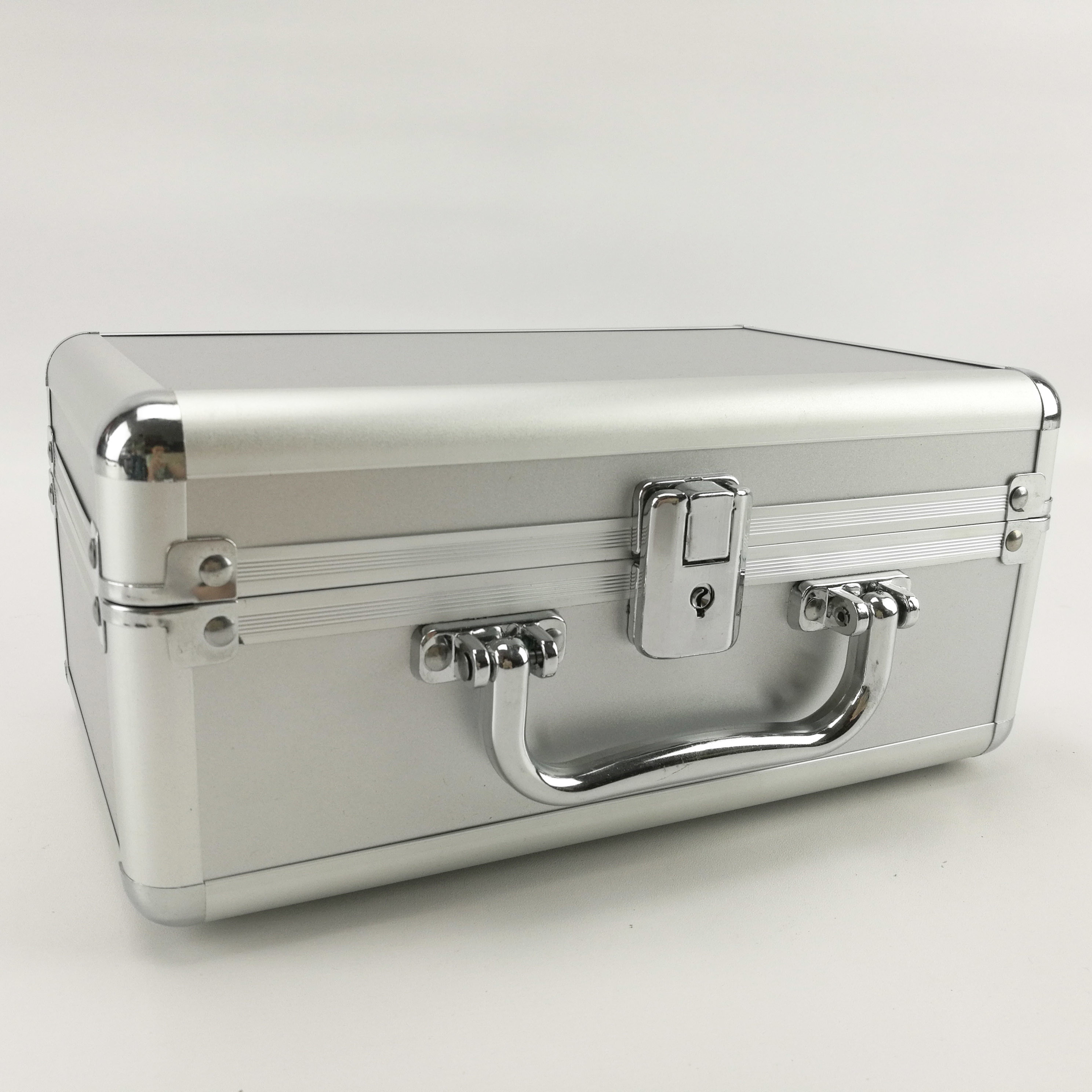 Big Empty Tools Aluminum Hard Case Alu - Plastic Panel Waterproof 250 * 150 * 115mm
