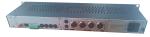Broadcasting AES/EBU Digital Audio Fiber Optic Extender over single fiber cable