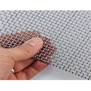 Anti - Rust Galvanised Square Mesh , Square Weave Wire Mesh For Filter