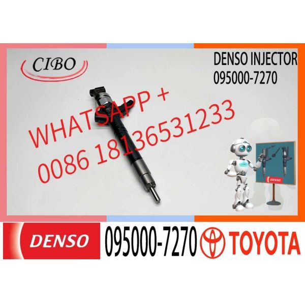 Denso 095000-7270 23670-0R120 23670-0R070 Common Rail Fuel Injector Compatible With To Yota Verso RAV 4 Engine 2.2D 2AD