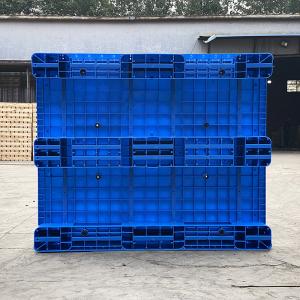 Heavy Duty Plastic Pallet With 3 Runners And Open Deck