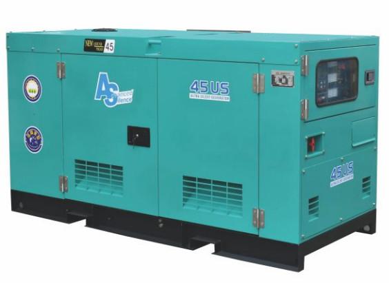 Green 50kw-100kw High-Performance Canopy Generator Set Fuel Tank 17-21L Capacity