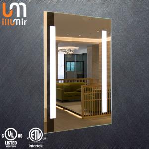 China Silver Smart Custom Bathroom Mirrors Waterproof Led Strip Vanity Mirror factory