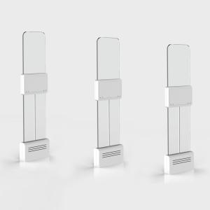 Accurate Reading RFID Retail Gate Multi-channel Control Function Transparent