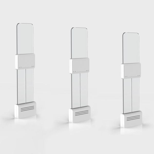 Accurate Reading RFID Retail Gate Multi-channel Control Function Transparent