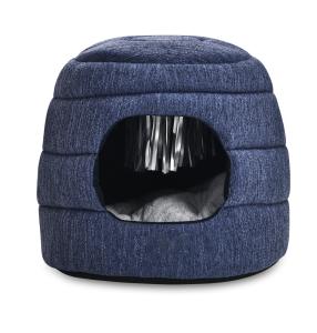 China 2 in 1 Foldable Cat Bed Sustainable Breathable Animal Cat Tent House Cat Cave Carriers factory