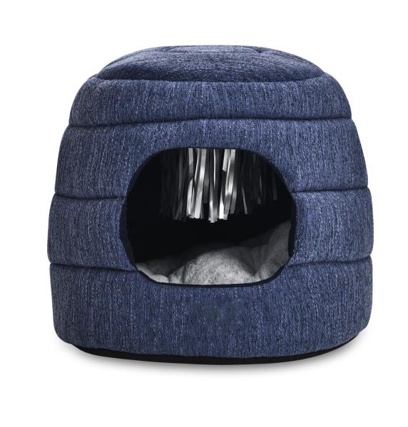 2 in 1 Foldable Cat Bed Sustainable Breathable Animal Cat Tent House Cat Cave