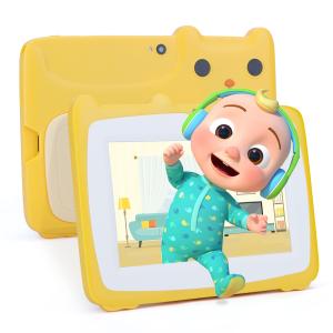 China C Idea 7 Inch Kids Touch Screen Tablets Dual Cameras High Definition Screen 2+32G Yellow factory