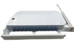 120FO 1U ODF Fiber Optic Patch Panel UL 94-V0 ABS Rotary Type