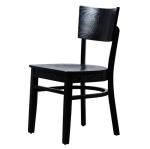 Full Solid Wood Chair in Nordic Modern Style for Restaurant Dining and Family