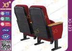 Audience Solid Rubber Wood Armrest Conference Room Seating Sound Absorption Big