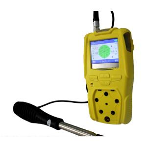 China Reliable Portable Gas Detector Polycarbonate Housing 1000 Group Alarm Log factory