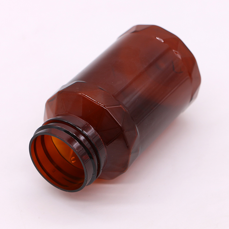 150ml Capacity PET Unique Shape Plastic Bottles for Pills and Capsules in Custom Colors