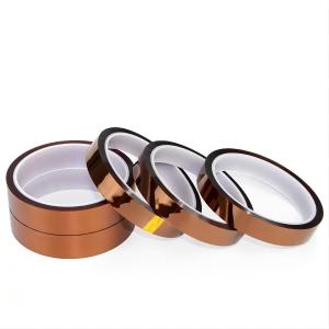 China 0.18mm Polyimide Adhesive Tape 33m Sublimation Heat Tape Easy Stick factory