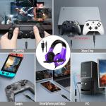 Rgb Usb Wired Gaming Headphones Stereo 7.1 Noise Reduction Over Ear For Cadeira